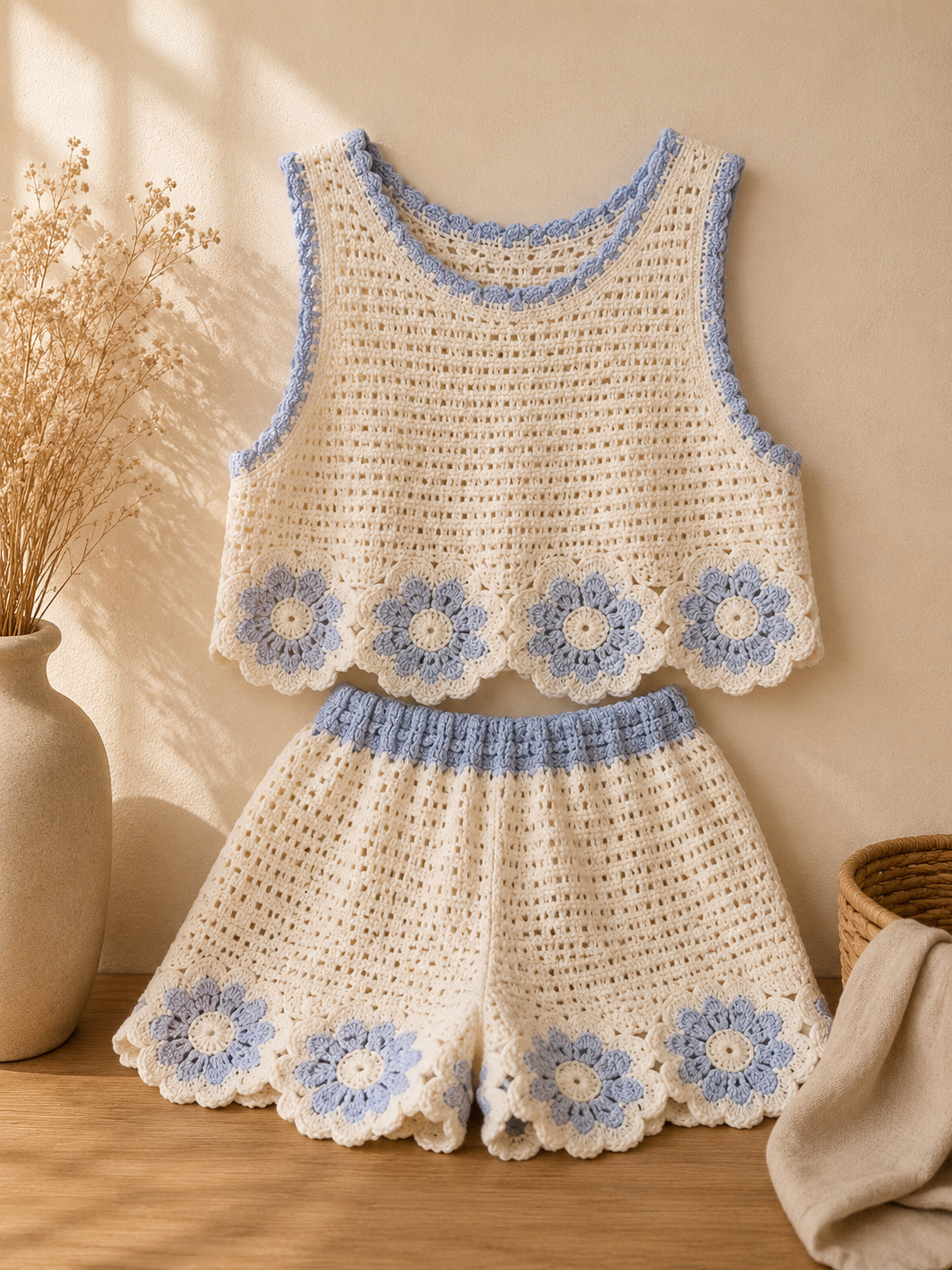 Coordinato Crochet Daisy