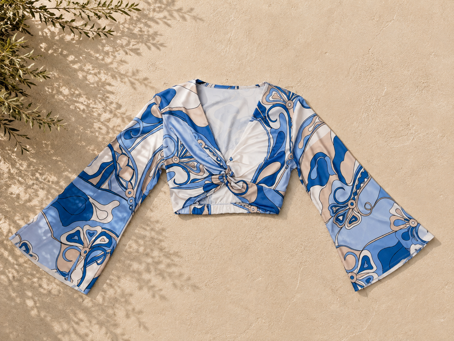 Camicia Isla celeste