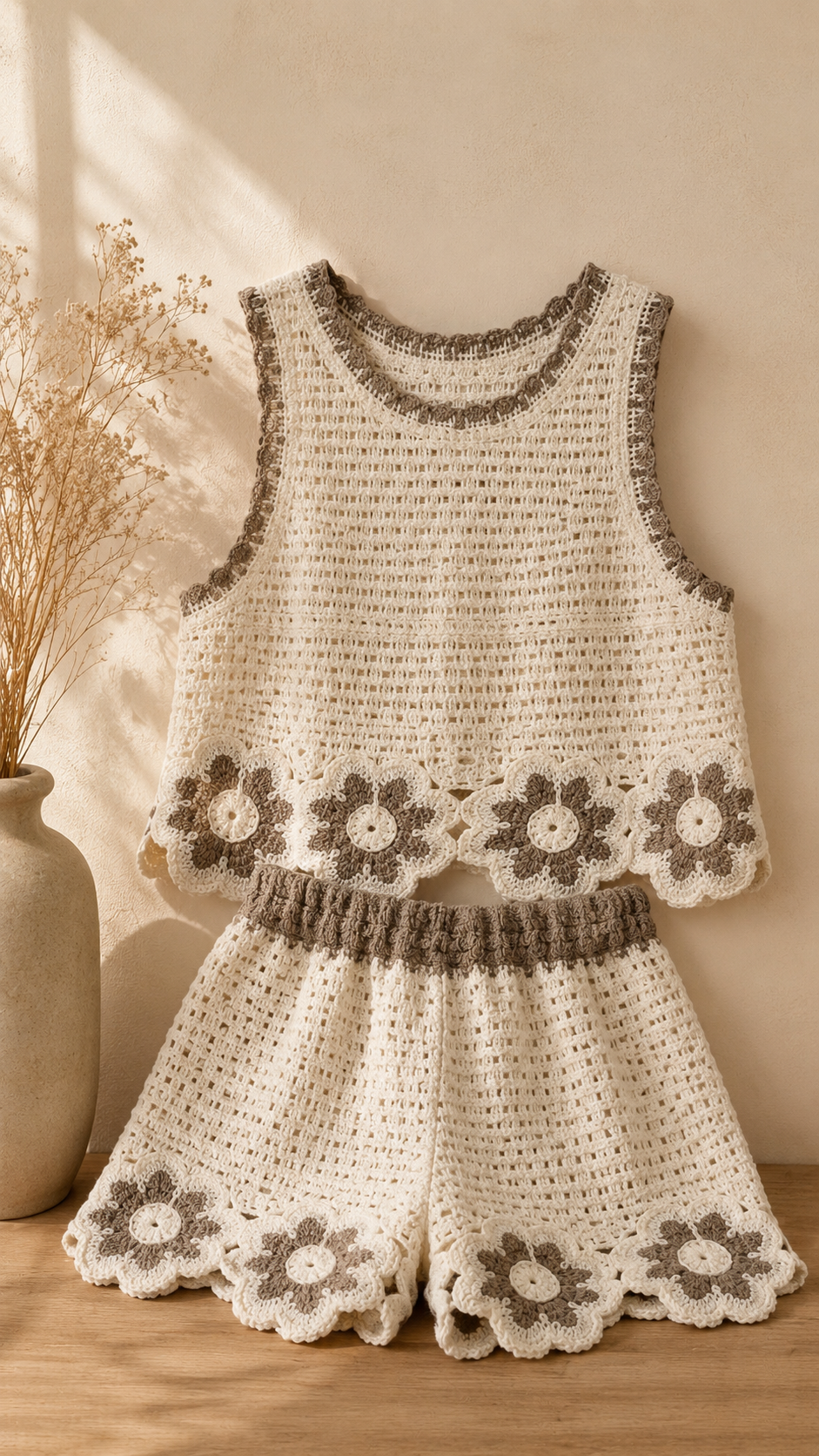 Coordinato Crochet Daisy
