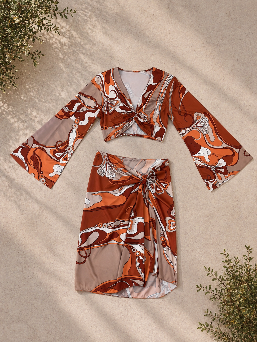 Camicia Isla ruggine