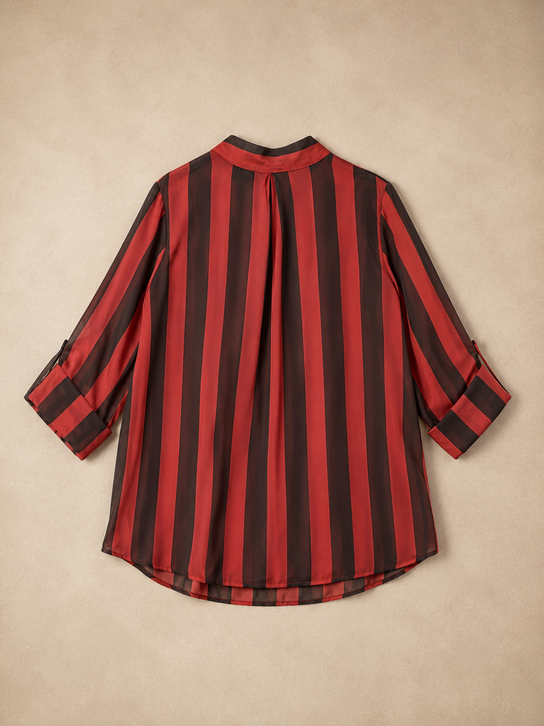 Camicia a righe mattone