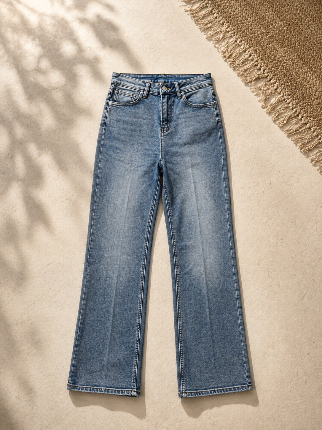 Jeans Wide Leg Sky Denim