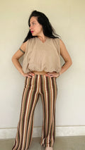 Pantalone zig zag candy