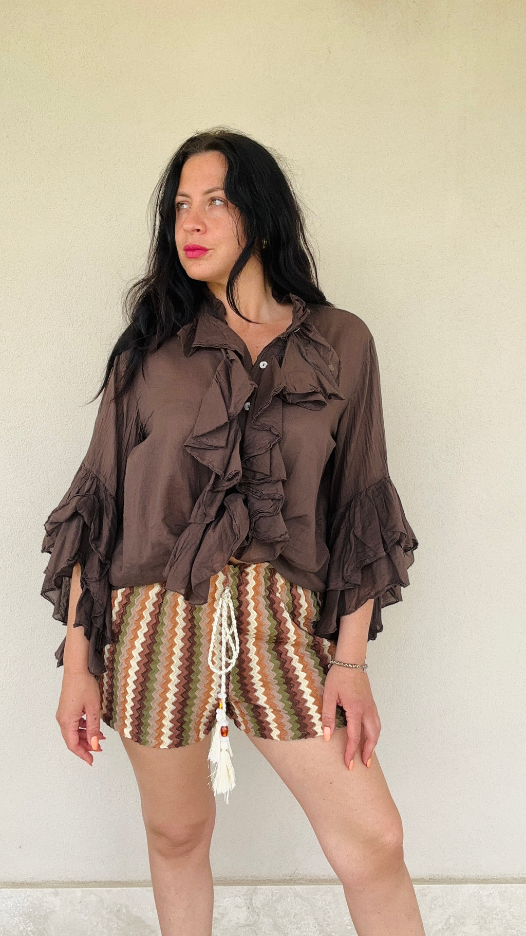 Shorts zig zag candy