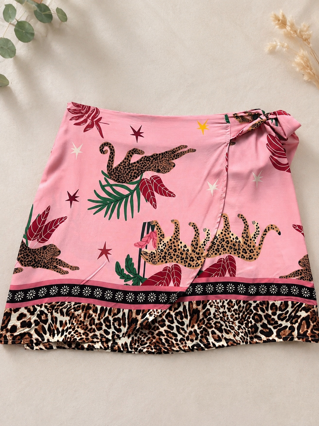 Gonna pareo savana rosa