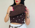 Pochette Perla crochet