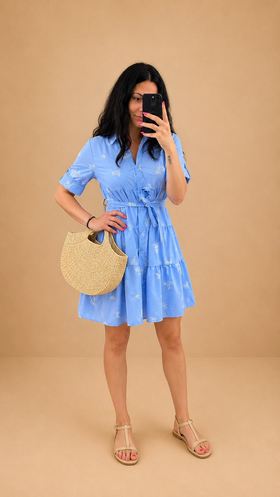 Abito Azure Chic