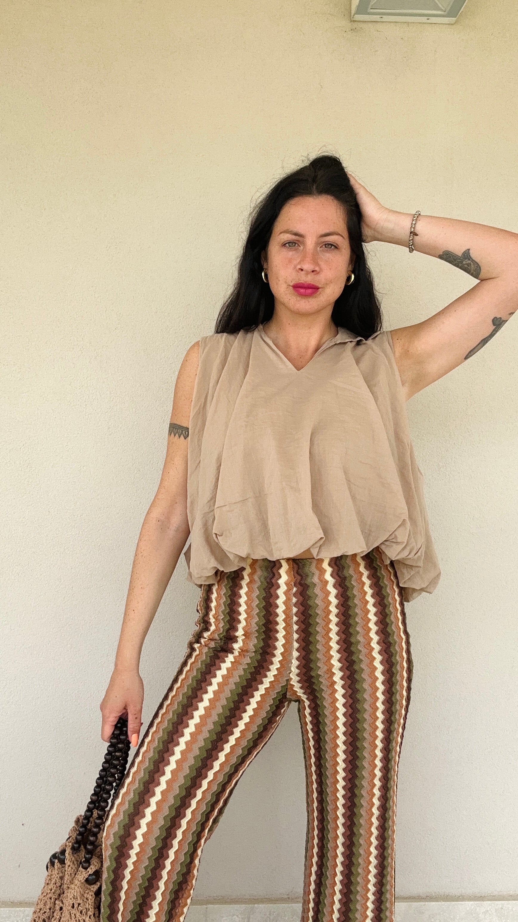 Pantalone zig zag candy