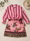 Gonna pareo savana rosa
