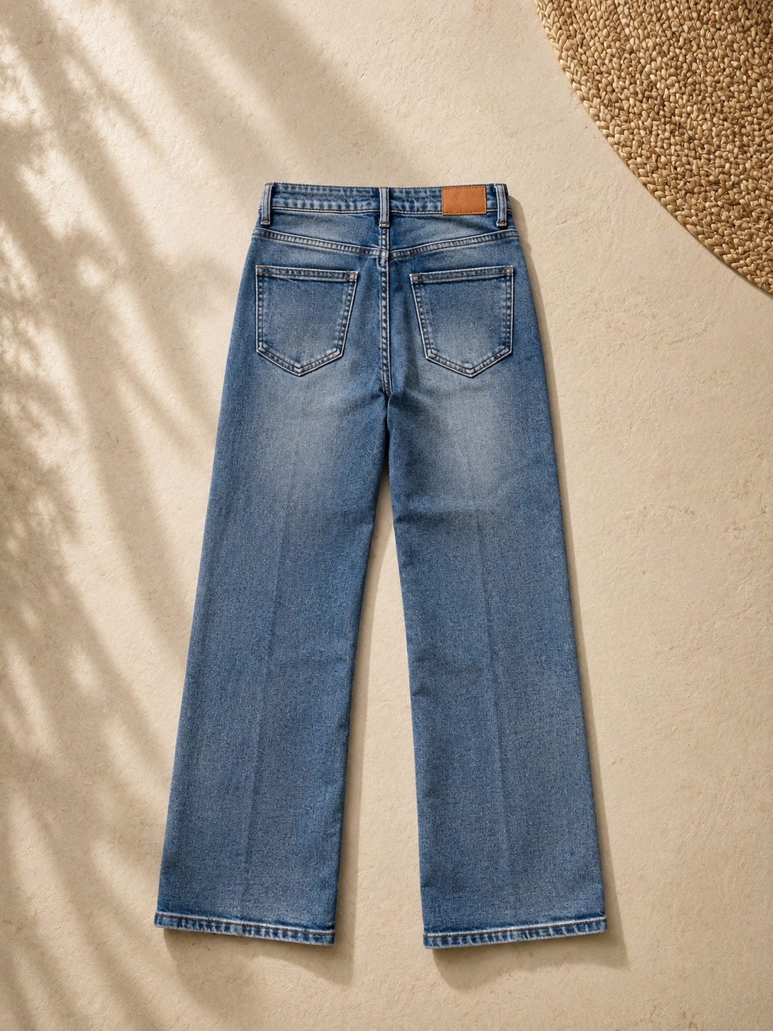 Jeans Wide Leg Sky Denim
