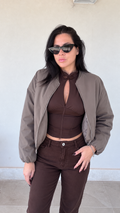 Bomber beige