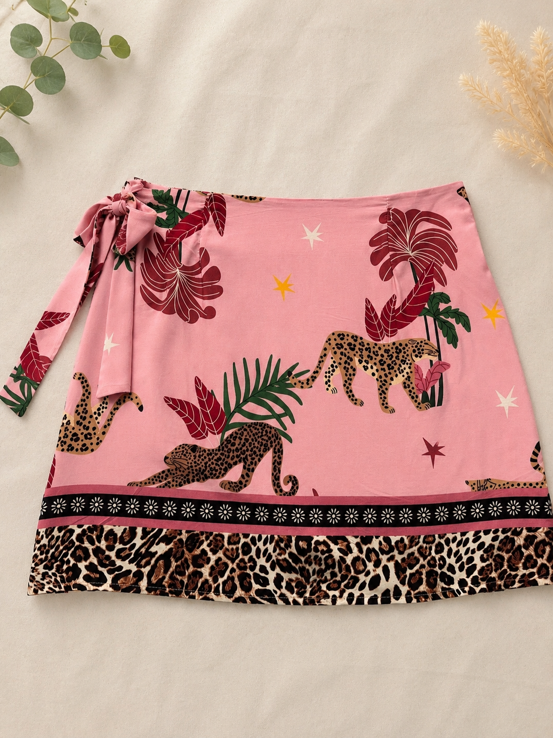 Gonna pareo savana rosa