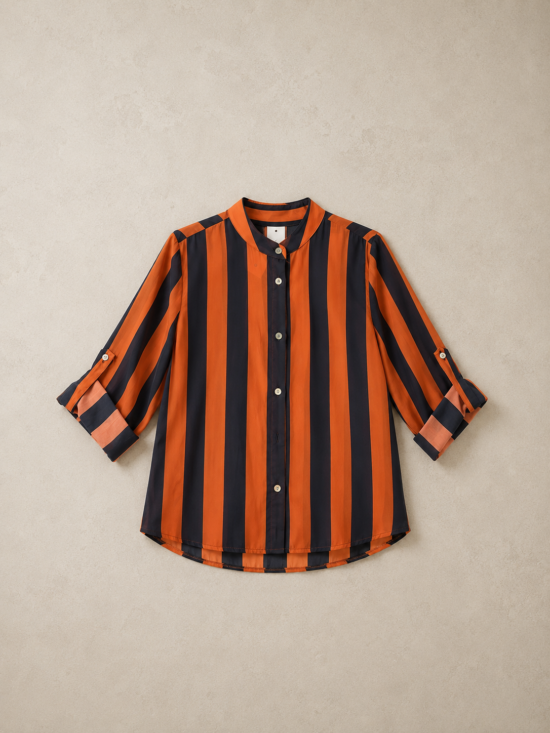 Camicia a righe blu