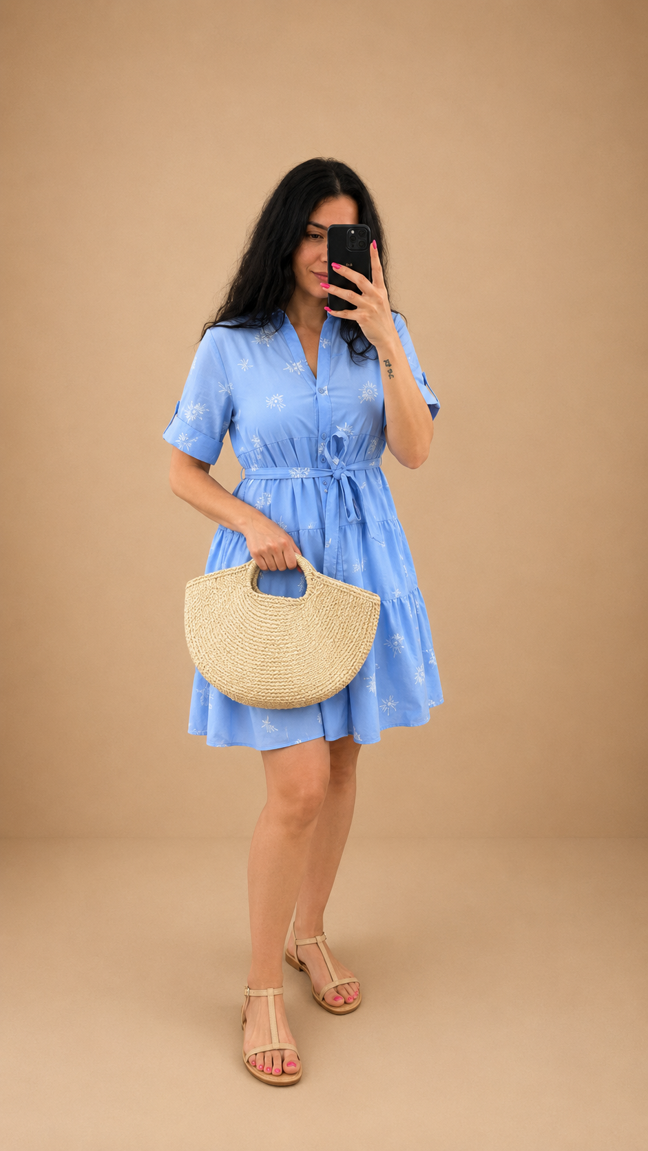 Abito Azure Chic