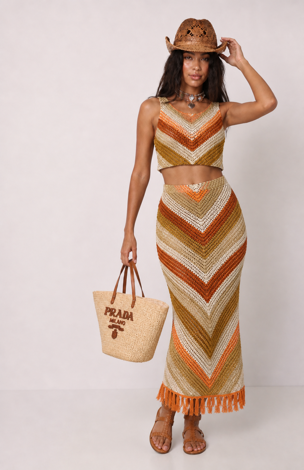 Set crochet malibu