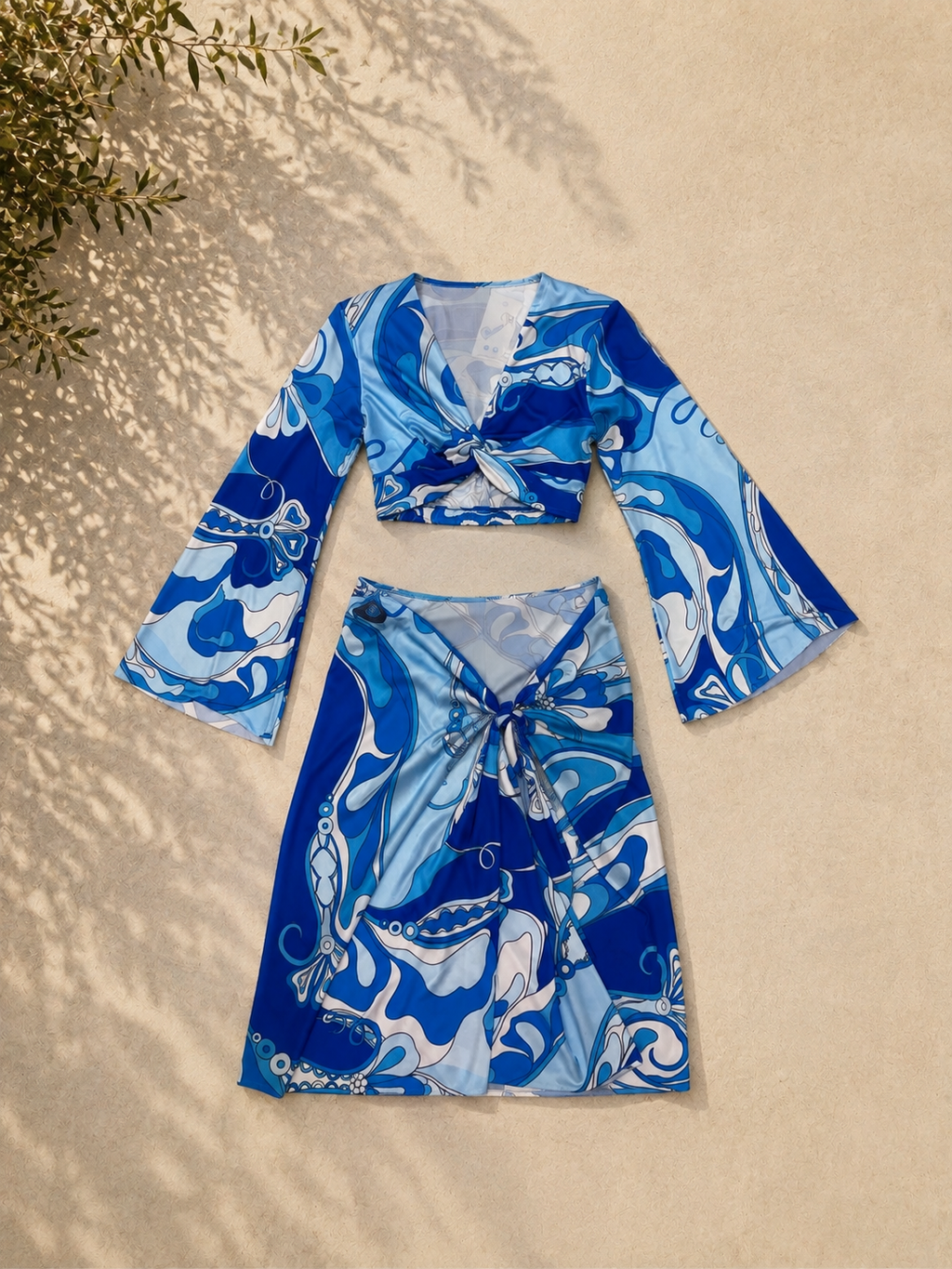Camicia Isla blu