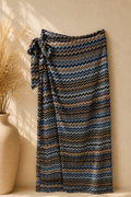 Gonna Pareo Midi Chevron